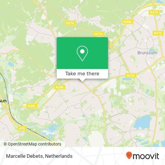 Marcelle Debets kaart