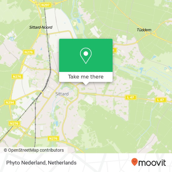 Phyto Nederland kaart