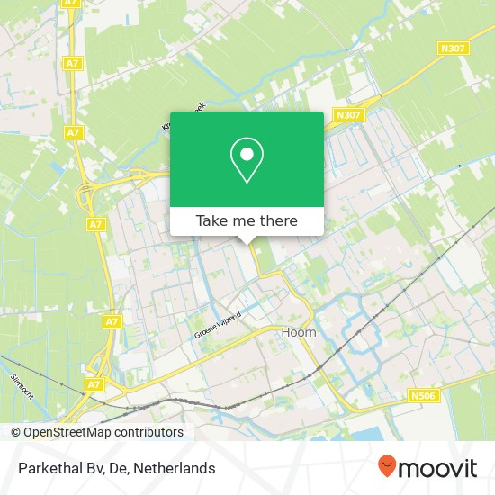 Parkethal Bv, De kaart