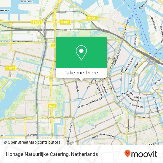 Hohage Natuurlijke Catering kaart