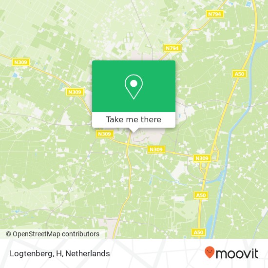 Logtenberg, H kaart