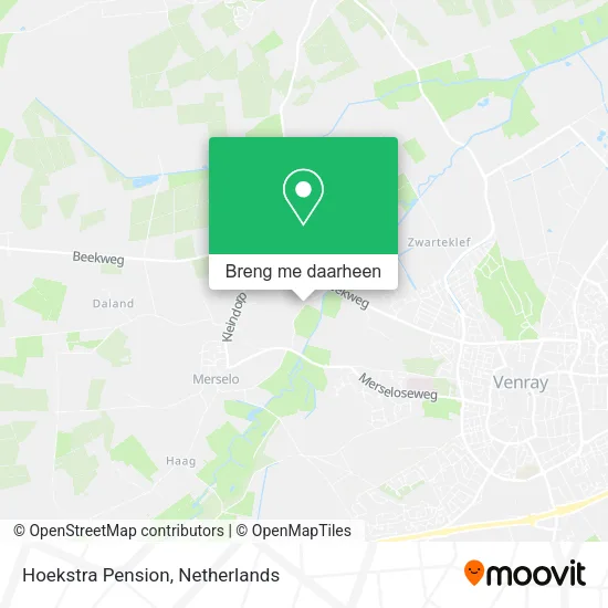 Hoekstra Pension kaart