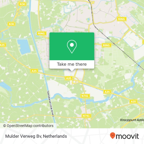 Mulder Verweg Bv kaart
