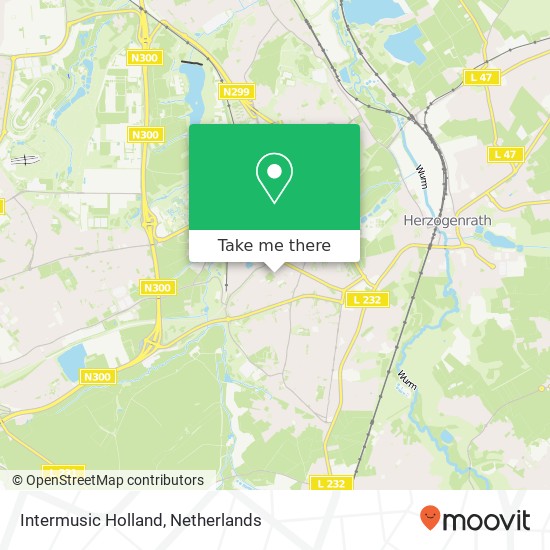 Intermusic Holland kaart