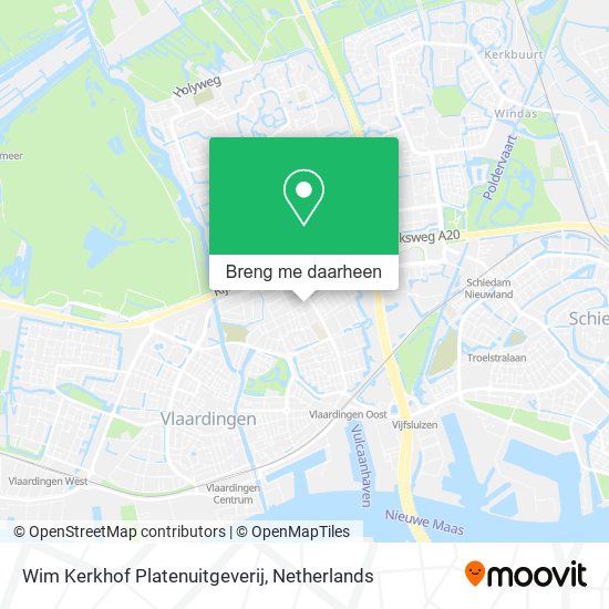 Wim Kerkhof Platenuitgeverij kaart