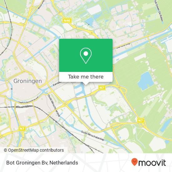 Bot Groningen Bv kaart