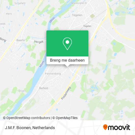 J.M.F. Boonen kaart
