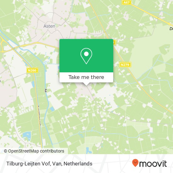 Tilburg-Leijten Vof, Van kaart