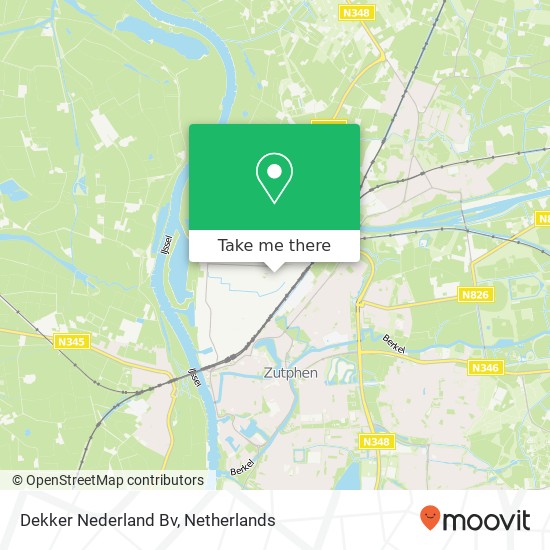 Dekker Nederland Bv kaart