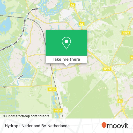 Hydropa Nederland Bv kaart