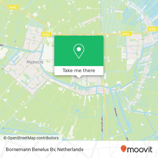 Bornemann Benelux Bv kaart