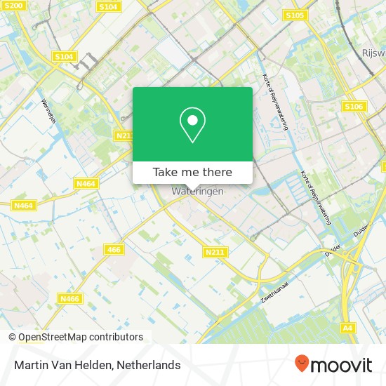 Martin Van Helden kaart
