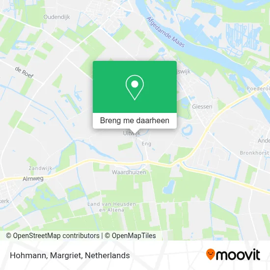 Hohmann, Margriet kaart
