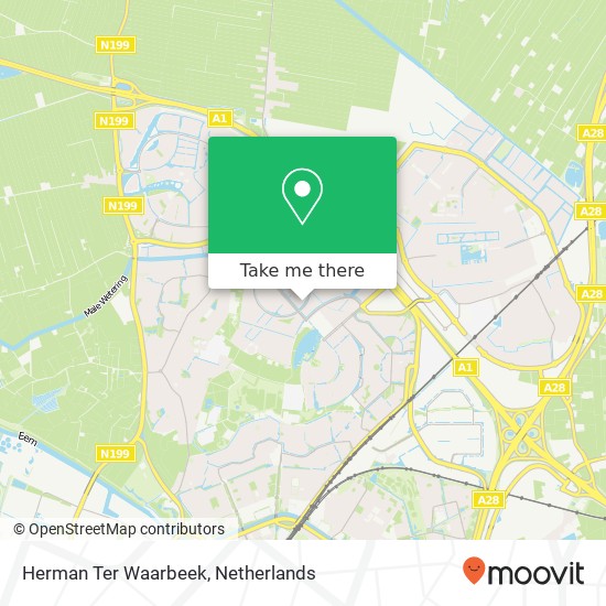 Herman Ter Waarbeek kaart