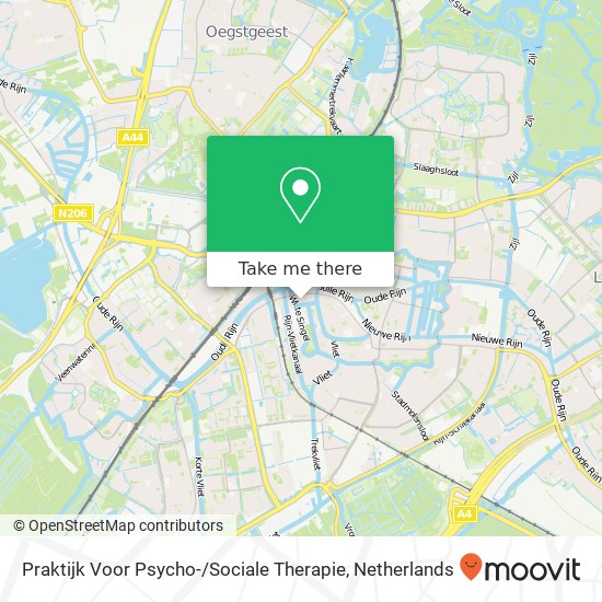 Praktijk Voor Psycho- / Sociale Therapie kaart