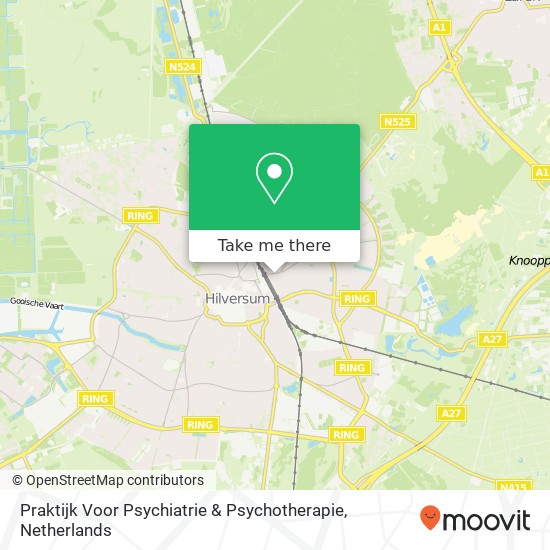 Praktijk Voor Psychiatrie & Psychotherapie kaart