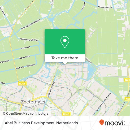Abel Business Development kaart