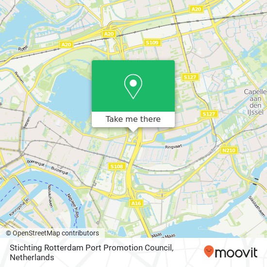 Stichting Rotterdam Port Promotion Council kaart