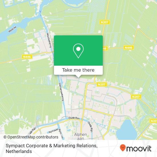 Sympact Corporate & Marketing Relations kaart