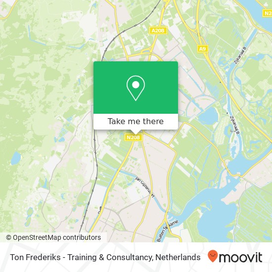Ton Frederiks - Training & Consultancy kaart