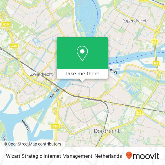 Wizart Strategic Internet Management kaart