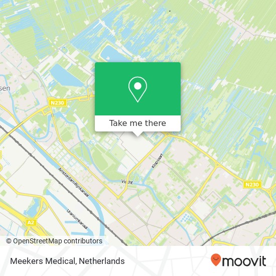 Meekers Medical kaart