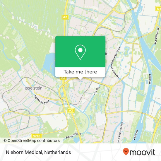 Nieborn Medical kaart