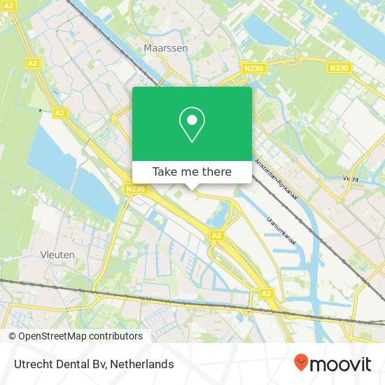 Utrecht Dental Bv kaart