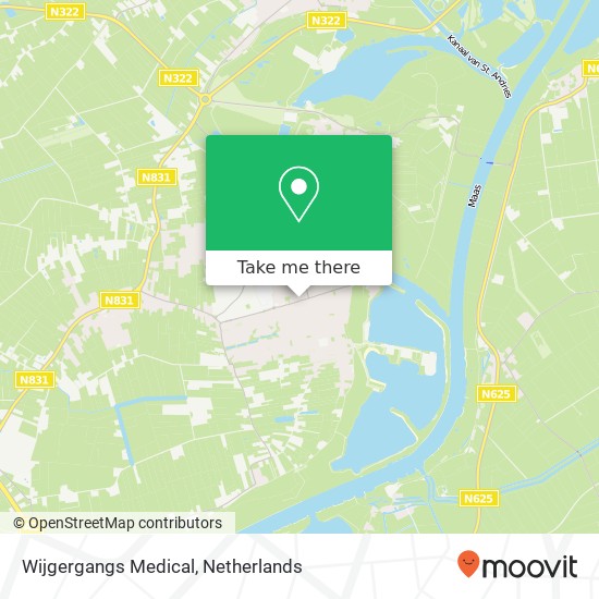Wijgergangs Medical kaart