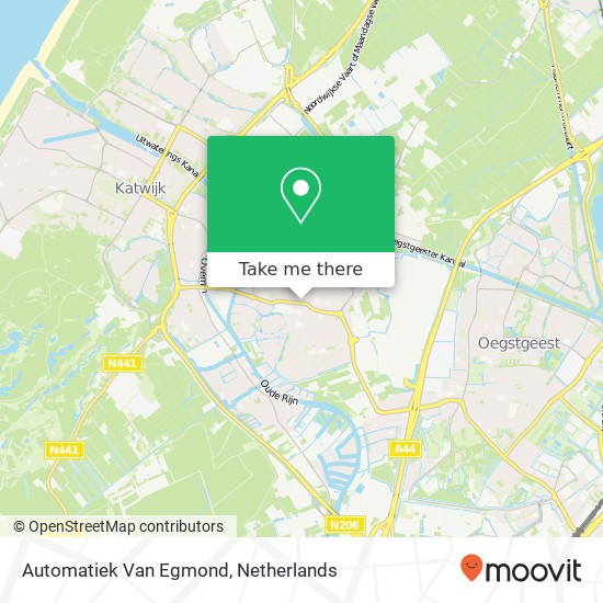 Automatiek Van Egmond kaart