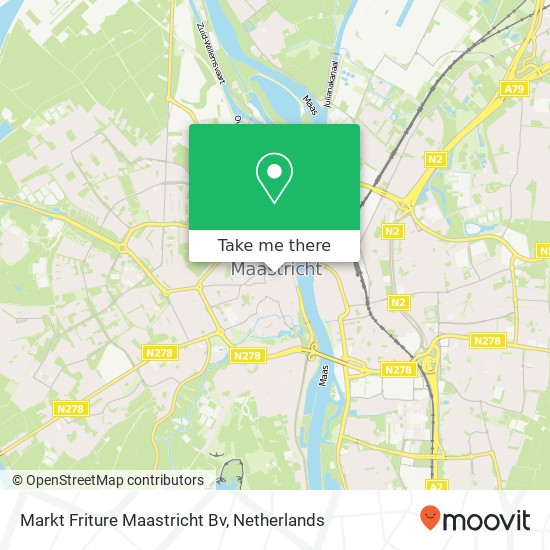Markt Friture Maastricht Bv kaart