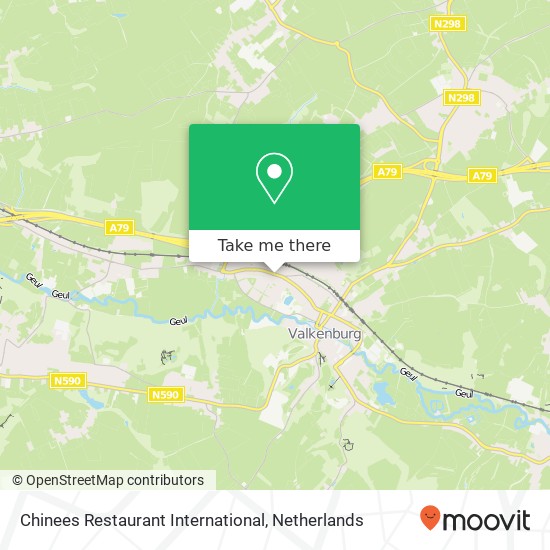 Chinees Restaurant International kaart