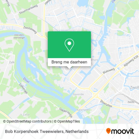 Bob Korpershoek Tweewielers kaart