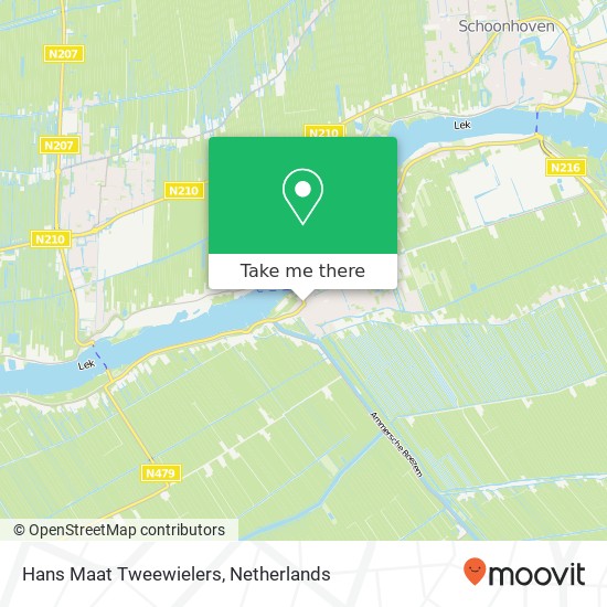 Hans Maat Tweewielers kaart