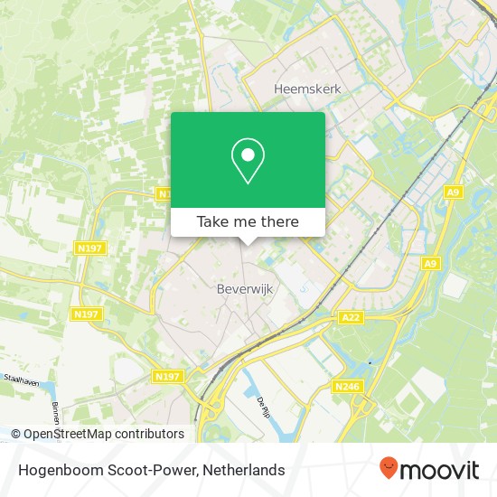 Hogenboom Scoot-Power kaart