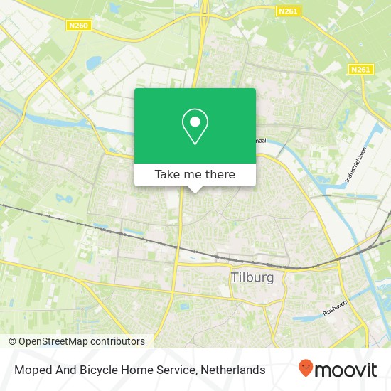 Moped And Bicycle Home Service kaart