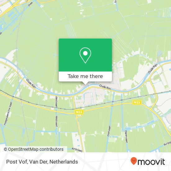 Post Vof, Van Der kaart