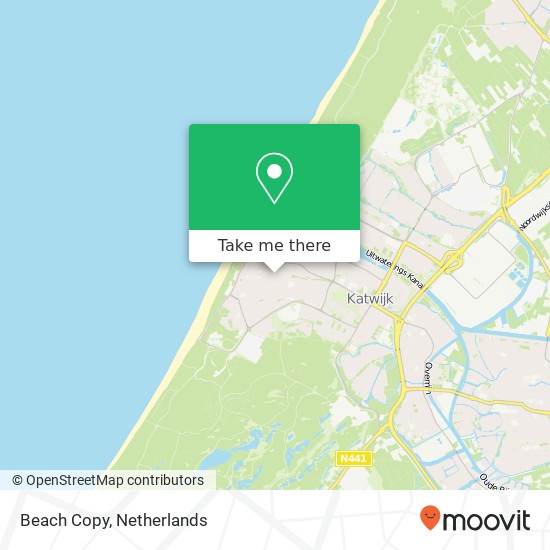 Beach Copy kaart