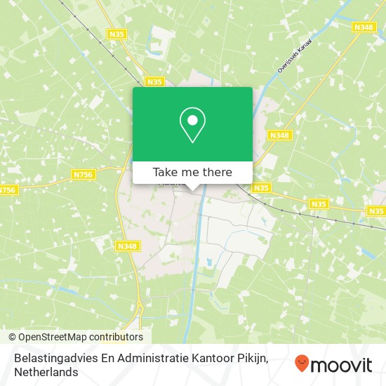 Belastingadvies En Administratie Kantoor Pikijn kaart