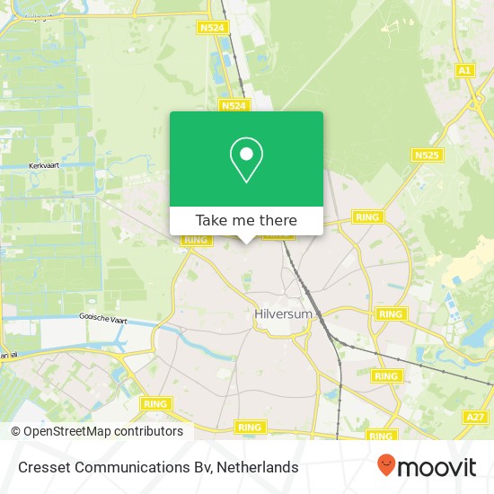 Cresset Communications Bv kaart