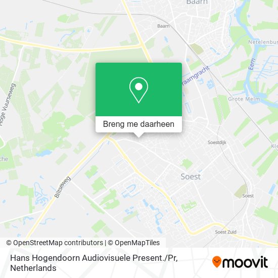 Hans Hogendoorn Audiovisuele Present. / Pr kaart