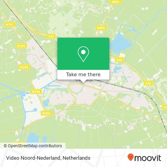 Video Noord-Nederland kaart