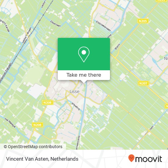Vincent Van Asten kaart