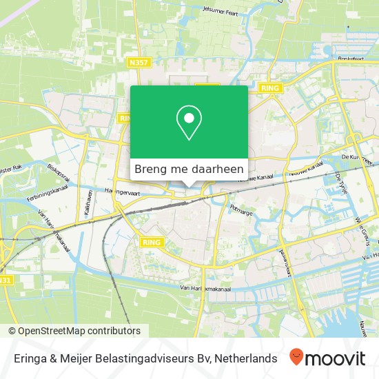 Eringa & Meijer Belastingadviseurs Bv kaart