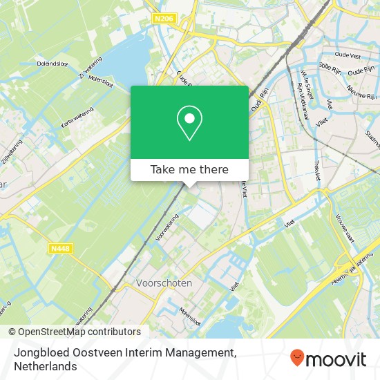 Jongbloed Oostveen Interim Management kaart