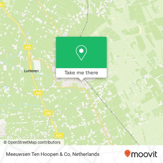 Meeuwsen Ten Hoopen & Co kaart