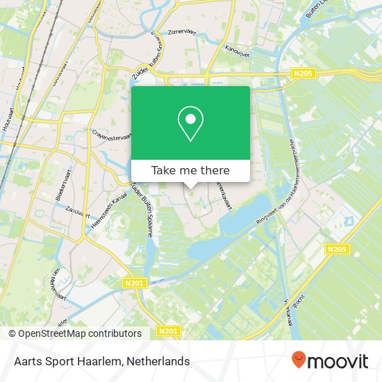 Aarts Sport Haarlem kaart