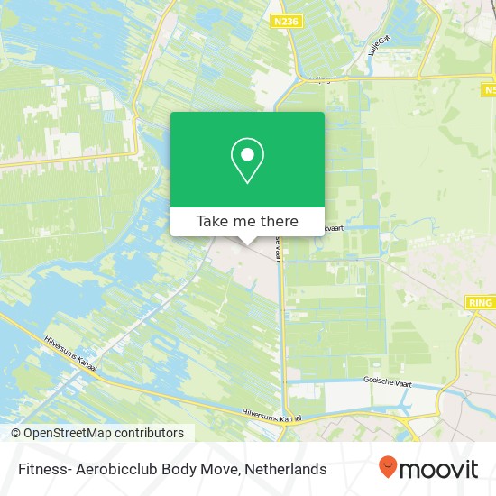 Fitness- Aerobicclub Body Move kaart