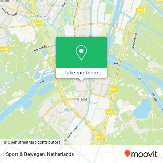 Sport & Bewegen kaart