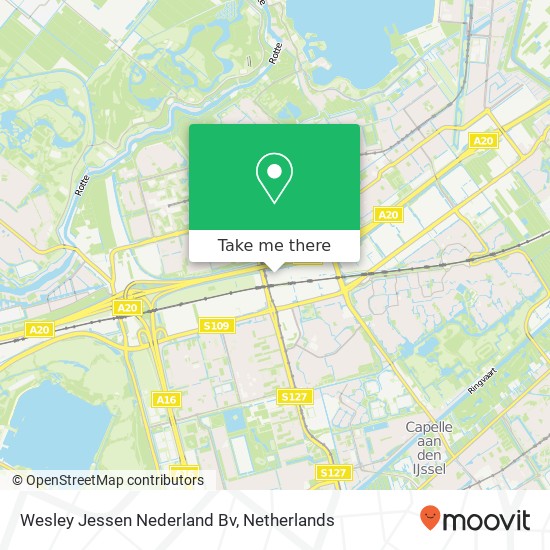 Wesley Jessen Nederland Bv kaart